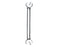 Angled Head Speed Wrench, 7/16" - Silver angled wrench - Primus Cable