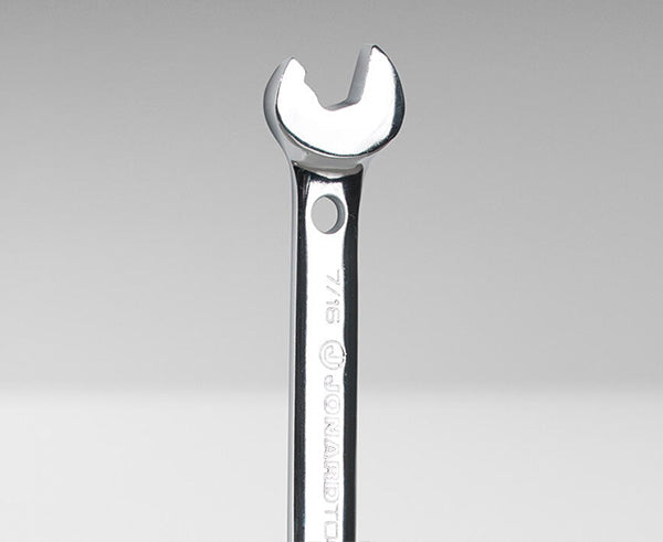 Angled Head Speed Wrench, 7/16" - Close up of wrench - Primus Cable Tools