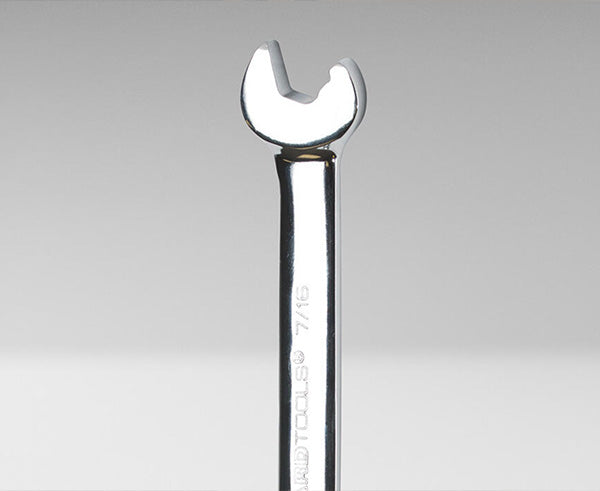 Angled Head Speed Wrench, 7/16" - Side view of angled wrench - Primus Cable Hand Tools