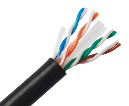 1000FT CAT6 UTP Bulk Ethernet Cable, Solid Copper CM, 23 AWG