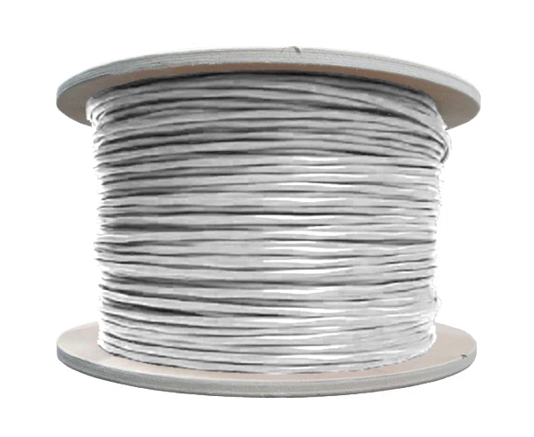 CAT8.1 Bulk Ethernet Cable, 40G CMR, 23AWG Solid Copper, Dual Shielded S/FTP