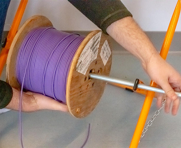 Double Decker Steel Cable Caddy, 21" Wide | CC-5442