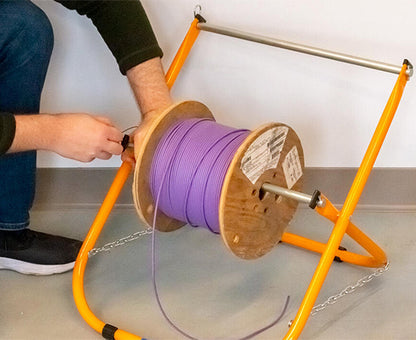 Double Decker Steel Cable Caddy, 21" Wide | CC-5442