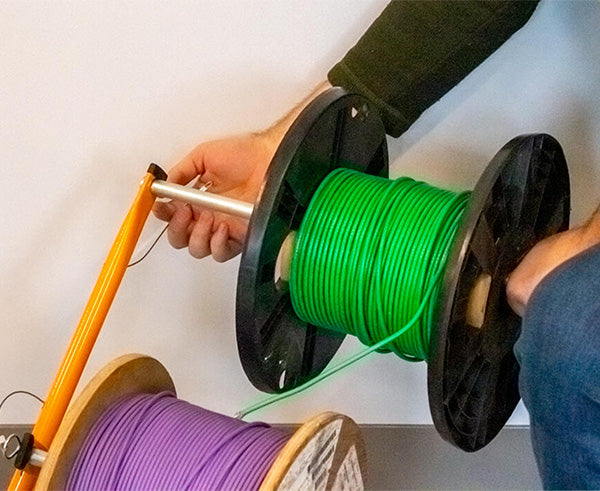 Double Decker Steel Cable Caddy, 21" Wide | CC-5442