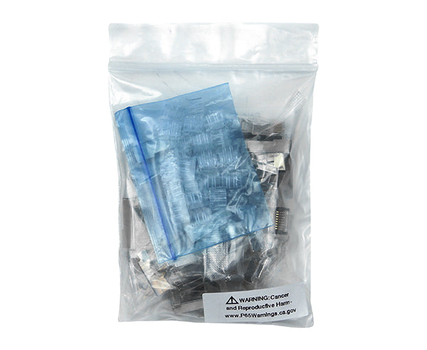 CAT6A Shielded RJ45 Connector - 0.80mm to 0.86mm ID