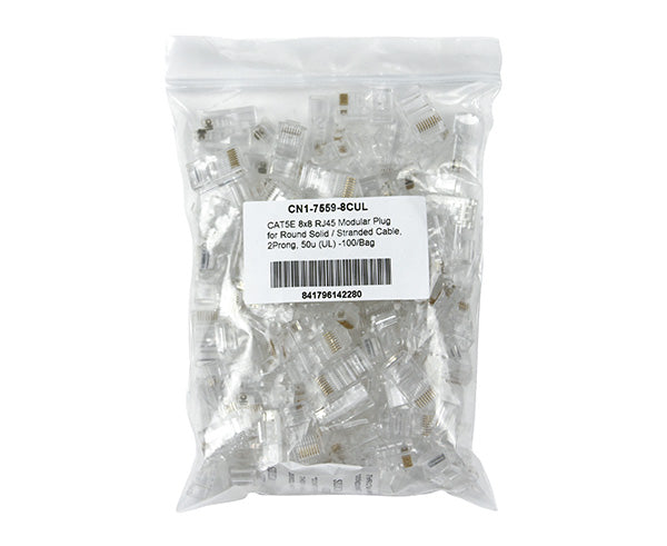 CAT5E RJ45 Connector - OD Under 6.5mm