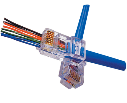 CAT5E/6 EZ-RJ45 Connector - OD Under 6.98mm