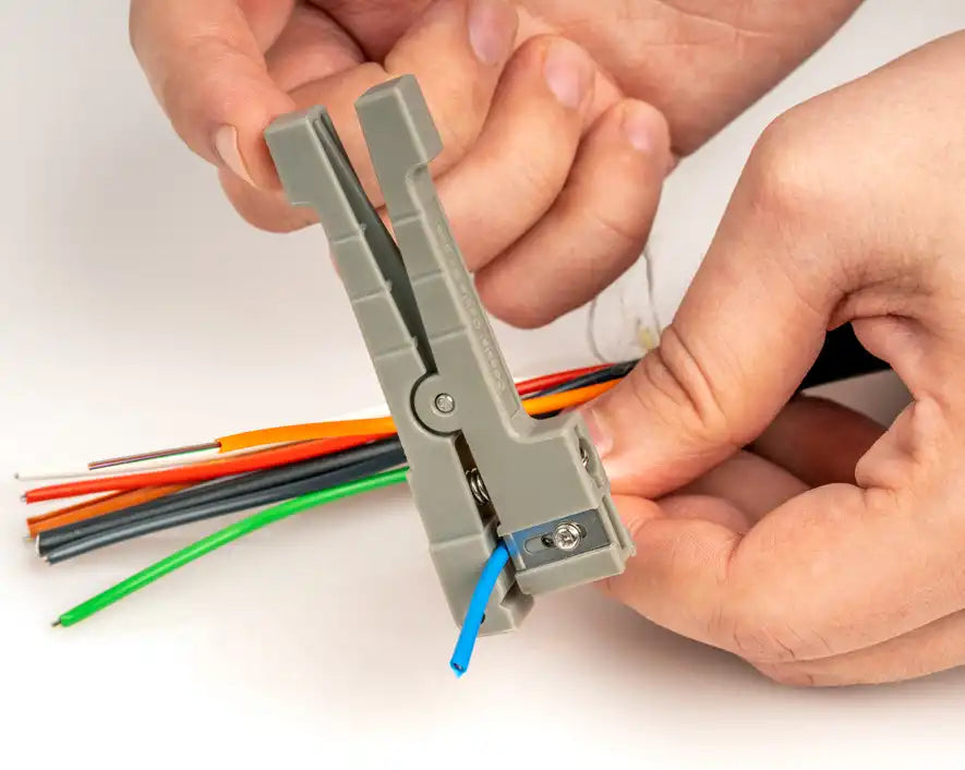 Compact Fiber Slitter and Ring Tool, 0-0.250" OD | CSR-125/250