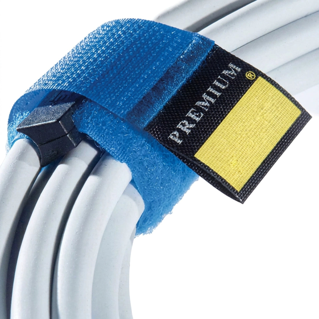 Cable Wrap With Lock, 1" Width, 3 Pack