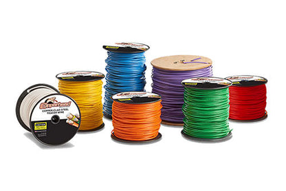 SuperFlex™ Copper Clad Steel Tracer Wire, Open Cut, 14AWG, 30/45mm Insulation - 500'/1000'/2500' - Various Colors