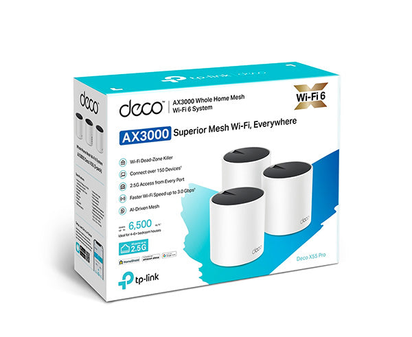 deco AX3000 メッシュWi-Fi6ユニット Deco X50-Outdoor | AX3000 Outdoor Whole Home Mesh WiFi 6 Unit | TP
