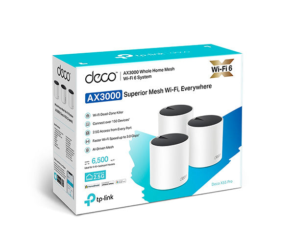 deco, AX3000 Superior Mesh WiFi everywhere, BOX