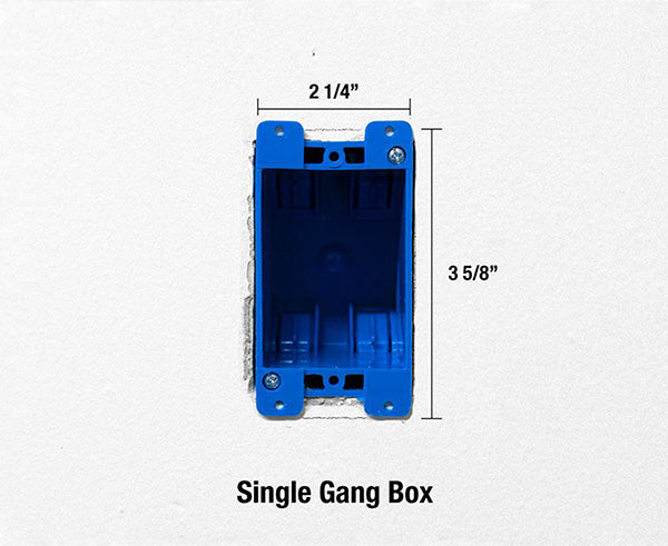 Electrical Box Cutting Kit, Single Gang