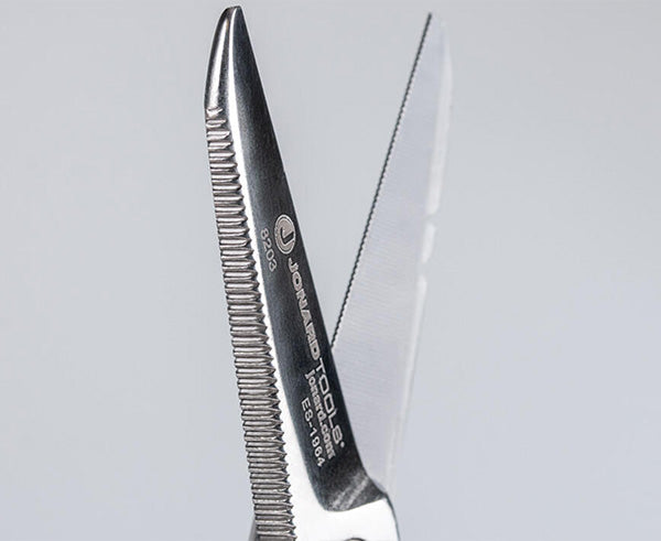 Electrician's Scissors - Serrated edge for stripping wire - Primus Cable