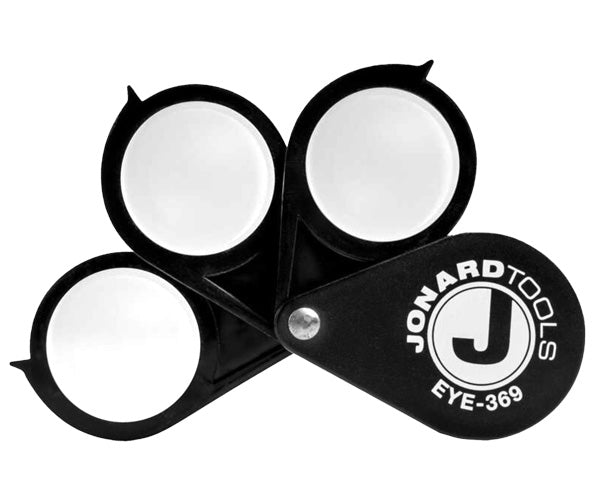 Fiber Optic Eyeloop, X3, X6, X9 Magnification