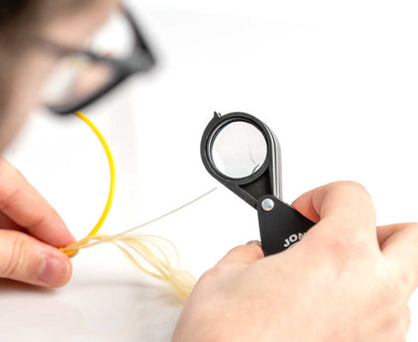 Fiber Optic Eyeloop, X3, X6, X9 Magnification