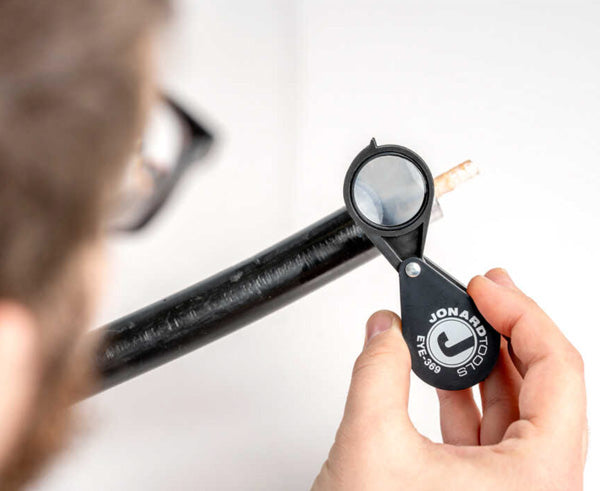 Fiber Optic Eyeloop, X3, X6, X9 Magnification