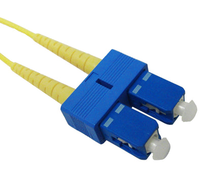 Fiber Connector - Duplex Clip for SC Connectors, SM Blue (Bottom Piece) 1pc