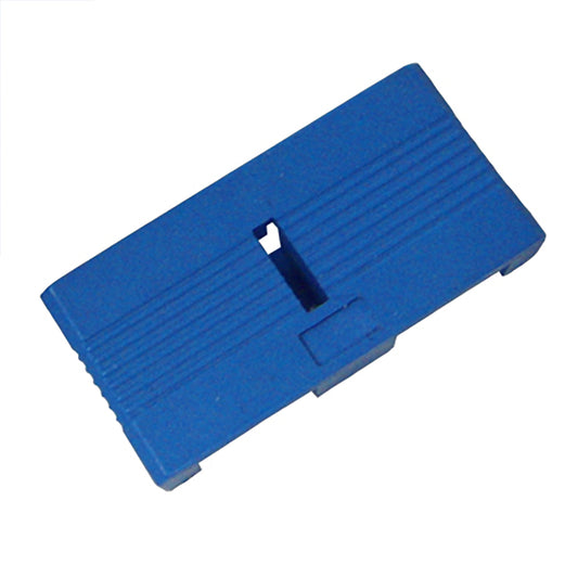 Fiber Connector - Duplex Clip for SC Connectors, SM Blue (Bottom Piece) 1pc