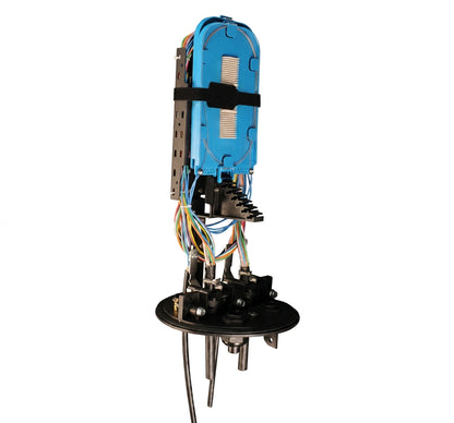 Fiber Dome Closure, 288 Single Fusion Splice Capacity