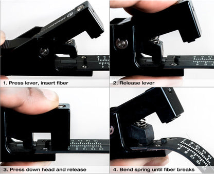 Fiber Cleaver, Carbide Blade, Cleave Lengths 2mm-20mm | FC-220