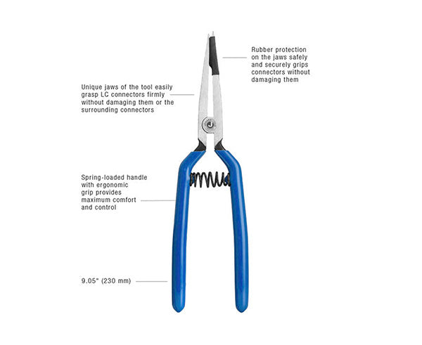 Fiber Connector Tool, for LC, SC Connectors - diagram