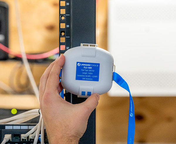 Singlemode Fiber Optic Launch Cable, 1000 m, SC/UPC-LC/UPC | FLC-1001