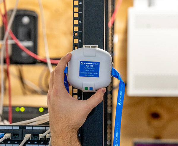 Singlemode Fiber Optic Launch Cable, 1000 m, SC/APC-SC/UPC | FLC-1005