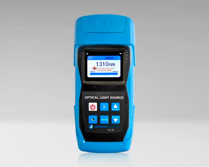 Multi-mode & Single-mode Fiber Optic Light Source with FC/LC/SC (PC/UPC) Adapters | FLS-55