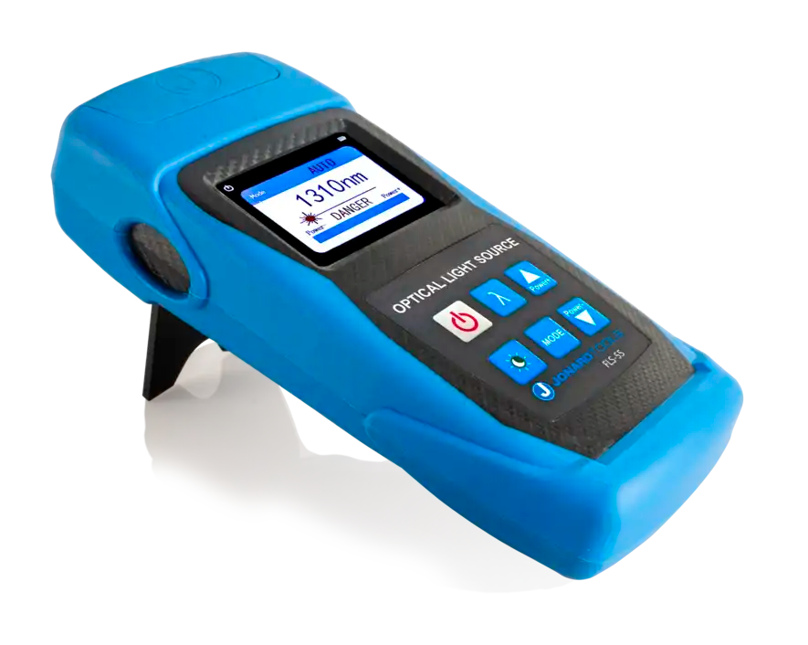 Multi-mode & Single-mode Fiber Optic Light Source with FC/LC/SC (PC/UPC) Adapters | FLS-55