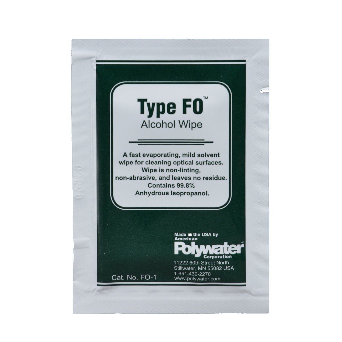 Polywater® Type FO™ Fiber Optic Cleaner, FIBER OPTIC CABLE CLEANERS