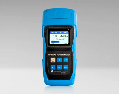 Fiber Optic Power Meter (-50 to +26 dBm) with FC/SC/LC Adapters | FPM-50A