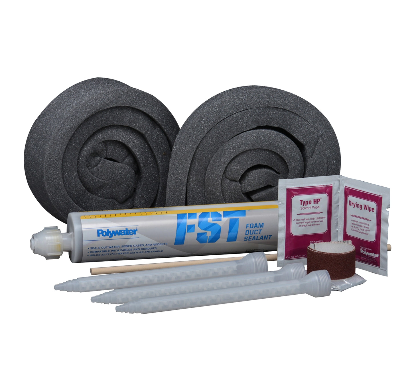 Polywater® FST™ Foam Duct Sealant, FOAM CONDUIT SEALANTS, KIT