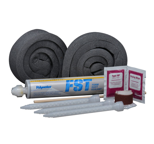 Polywater® FST™ Foam Duct Sealant, Foam Conduit Sealant, Kit