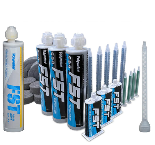 Polywater® FST™ / Mini Foam Duct Sealant, FOAM CONDUIT SEALANTS, KIT