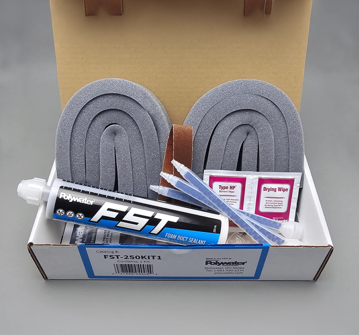 Polywater® FST™ Foam Duct Sealant, FOAM CONDUIT SEALANTS, KIT