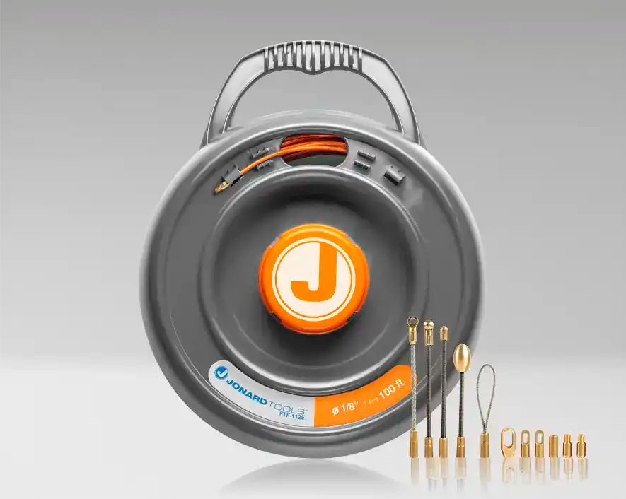 Fiberglass Fish Tape Rodder, 100 ft | FTF-1125