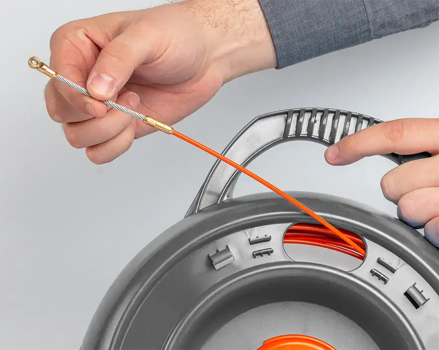 Fiberglass Fish Tape Rodder, 100 ft | FTF-1125