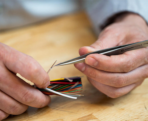 5" Fiber Optic Tweezers