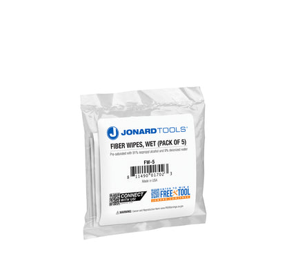 Fiber Wipes, Wet (5 Pack, 50 Pack)