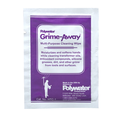 Polywater® Grime-Away™ Cleaning Wipes, TOOL AND HAND CLEANER