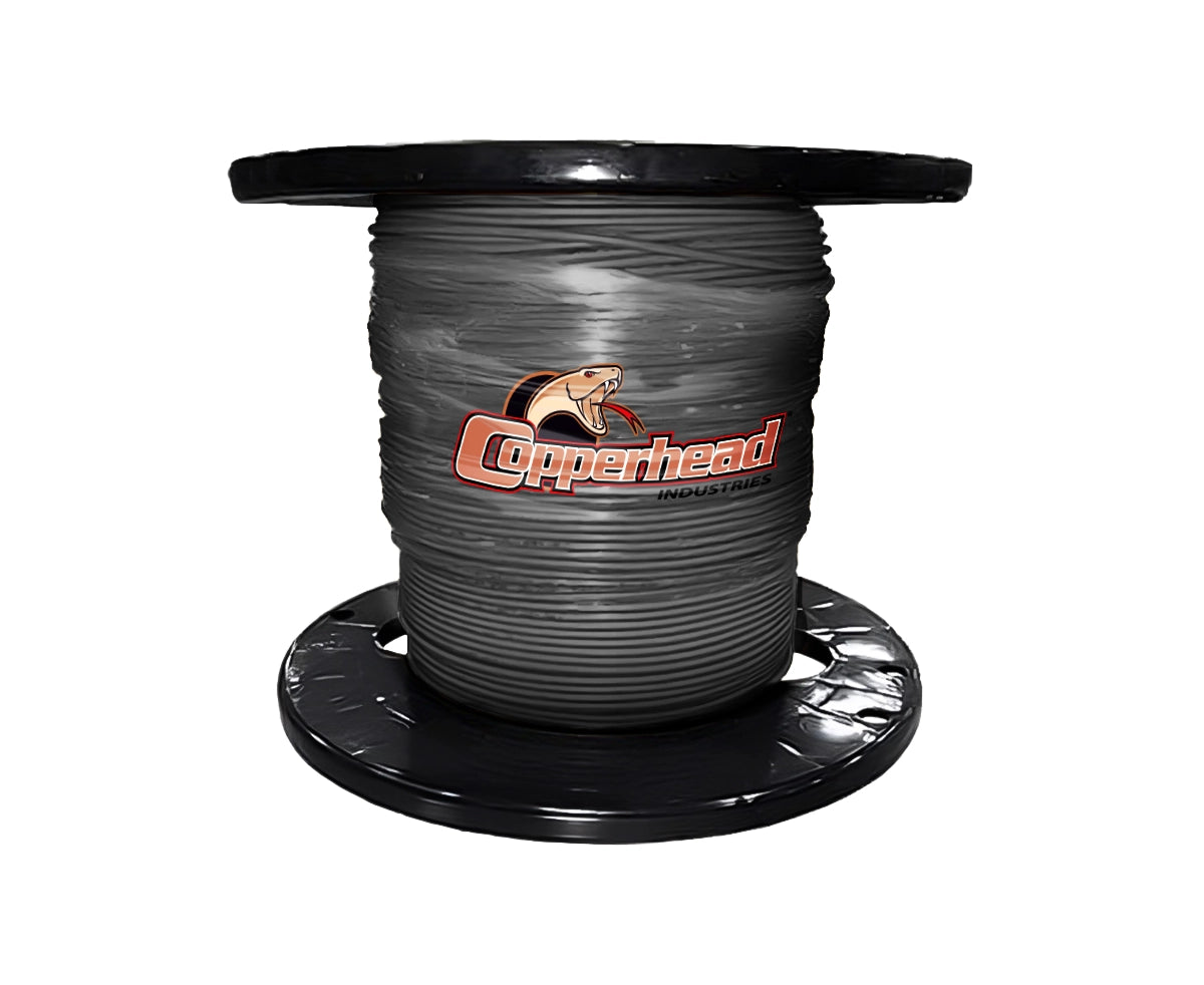 High Strength Copper Clad Steel Tracer Wire, Open Cut, 10AWG, 30/45mm Insulation - 500'/1000'/2500' - Various Colors