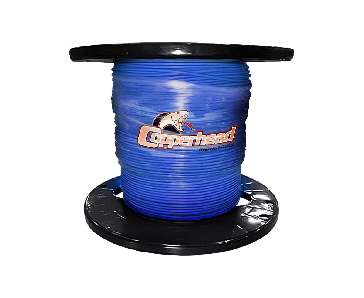 High Strength Copper Clad Steel Tracer Wire, Open Cut, 10AWG, 30/45mm Insulation - 500'/1000'/2500' - Various Colors