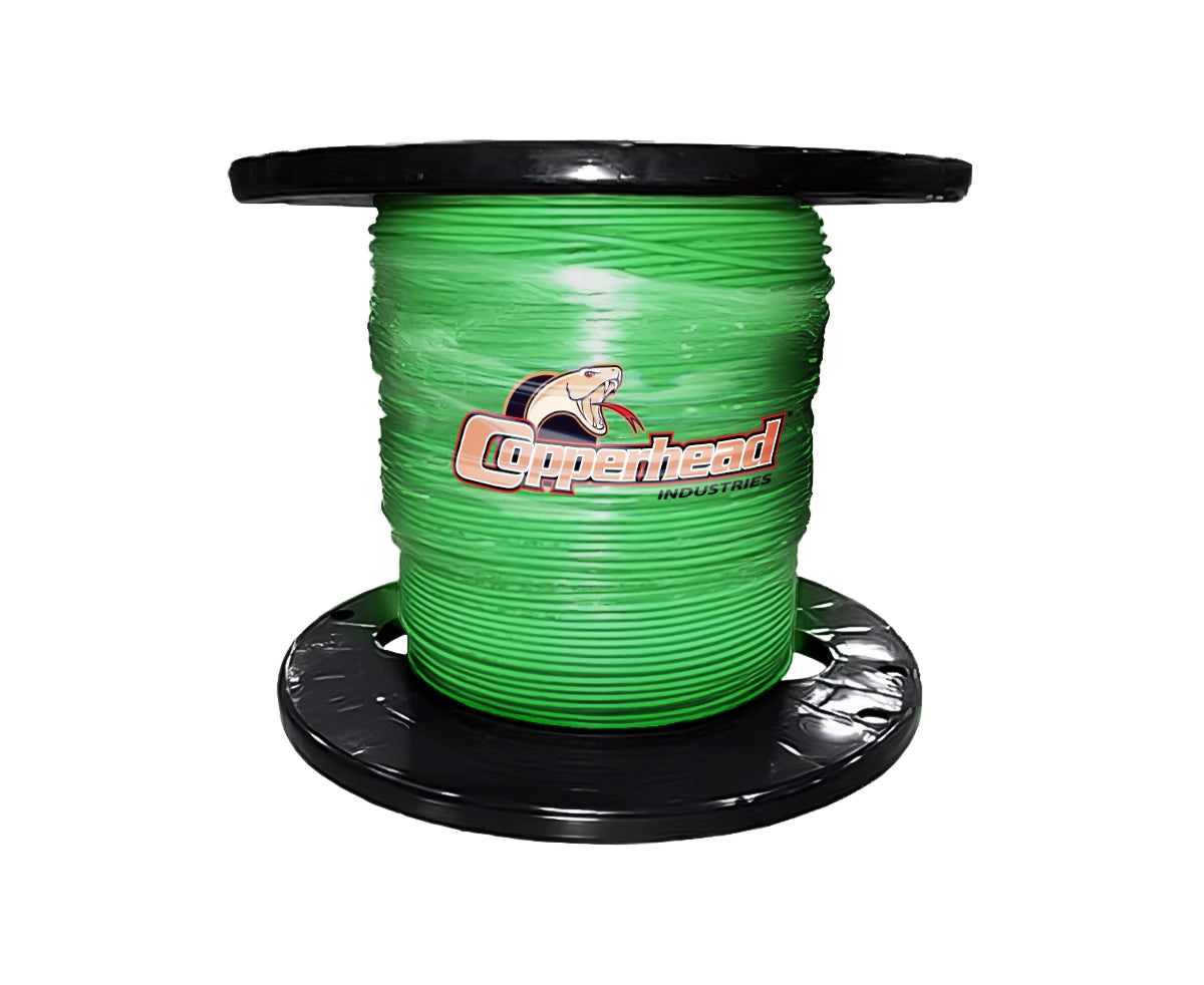 High Strength Copper Clad Steel Tracer Wire, Open Cut, 10AWG, 30/45mm Insulation - 500'/1000'/2500' - Various Colors