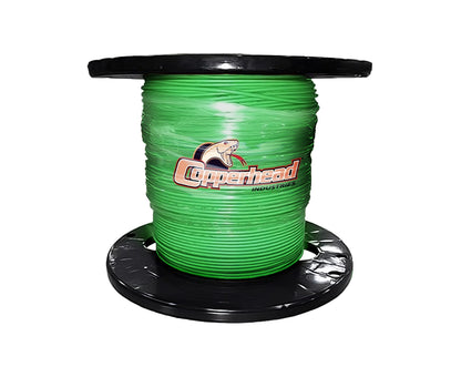 High Strength Copper Clad Steel Tracer Wire, Open Cut, 10AWG, 30/45mm Insulation - 500'/1000'/2500' - Various Colors