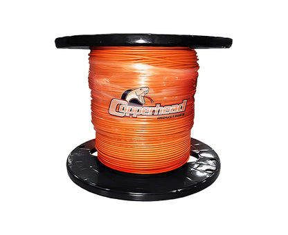 High Strength Copper Clad Steel Tracer Wire, Open Cut, 10AWG, 30/45mm Insulation - 500'/1000'/2500' - Various Colors