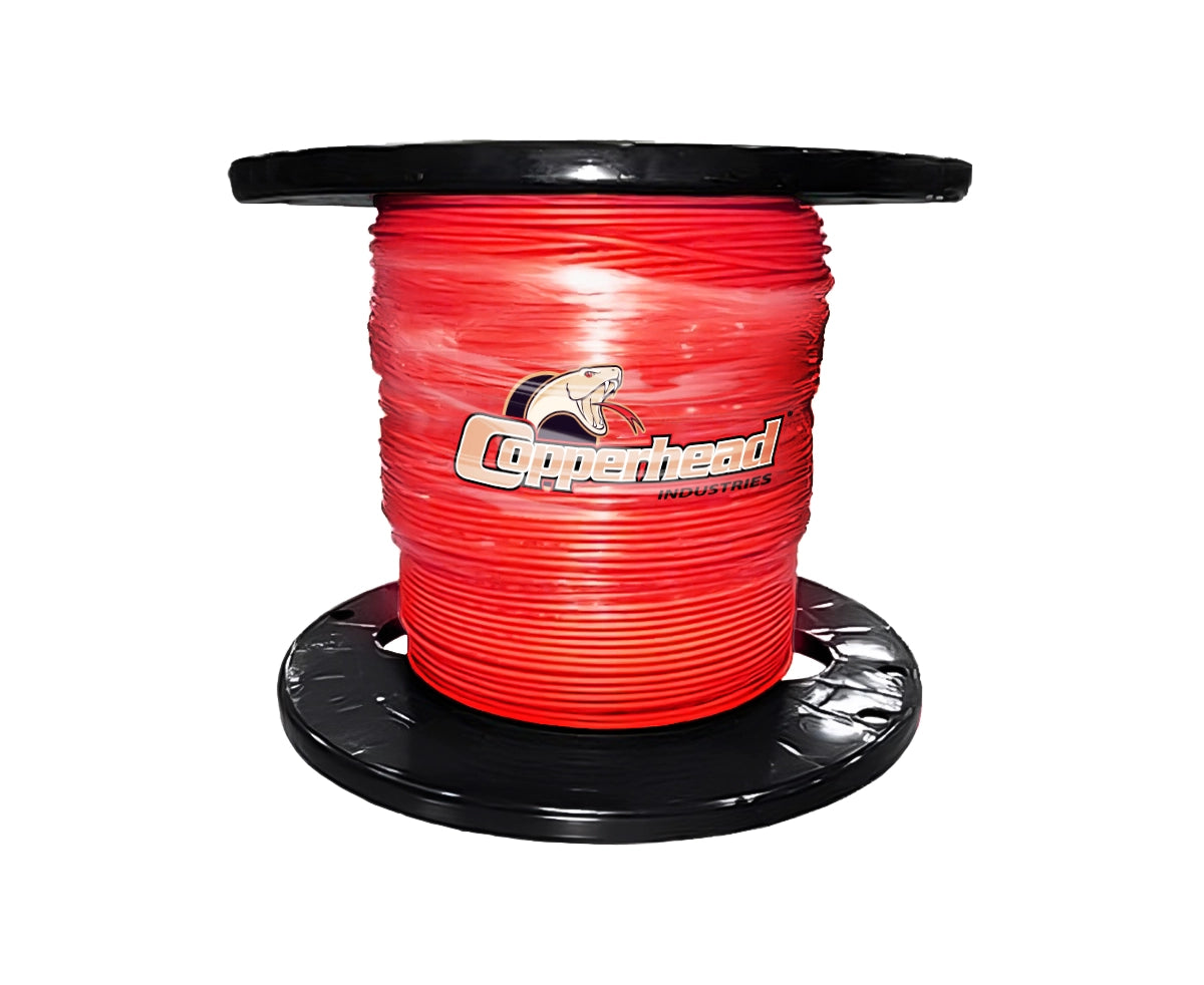 High Strength Copper Clad Steel Tracer Wire, Open Cut, 10AWG, 30/45mm Insulation - 500'/1000'/2500' - Various Colors