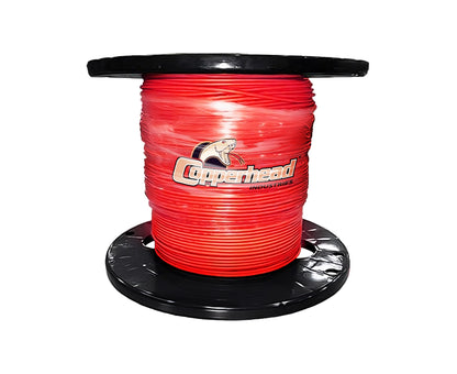 High Strength Copper Clad Steel Tracer Wire, Open Cut, 10AWG, 30/45mm Insulation - 500'/1000'/2500' - Various Colors