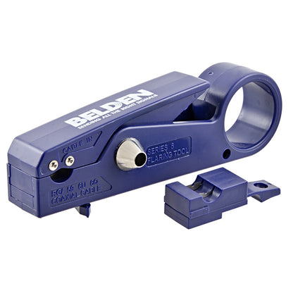 Tech Express Kit, Linear Compression Tool, RG59 and RG6 Cable Strip Tool