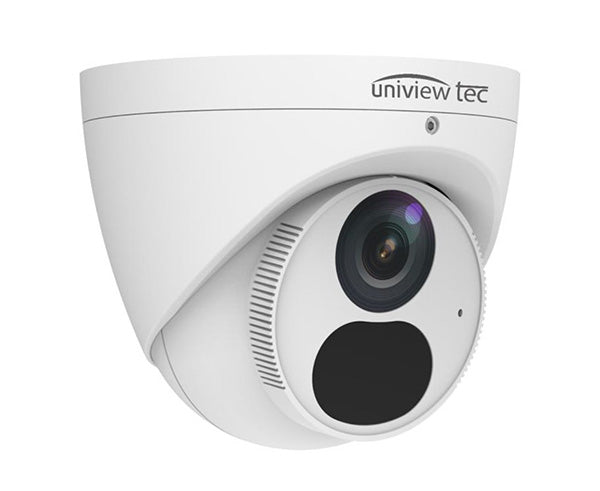 4MP Security Camera, True Day/Night WDR, IR 4K Turret Dome - White